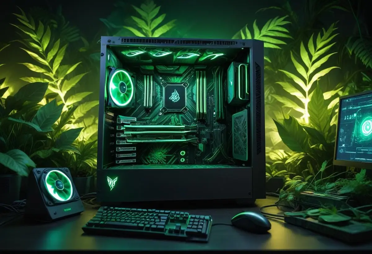 Så mycket ström drar en gamingdator – vad du behöver veta! illustration
