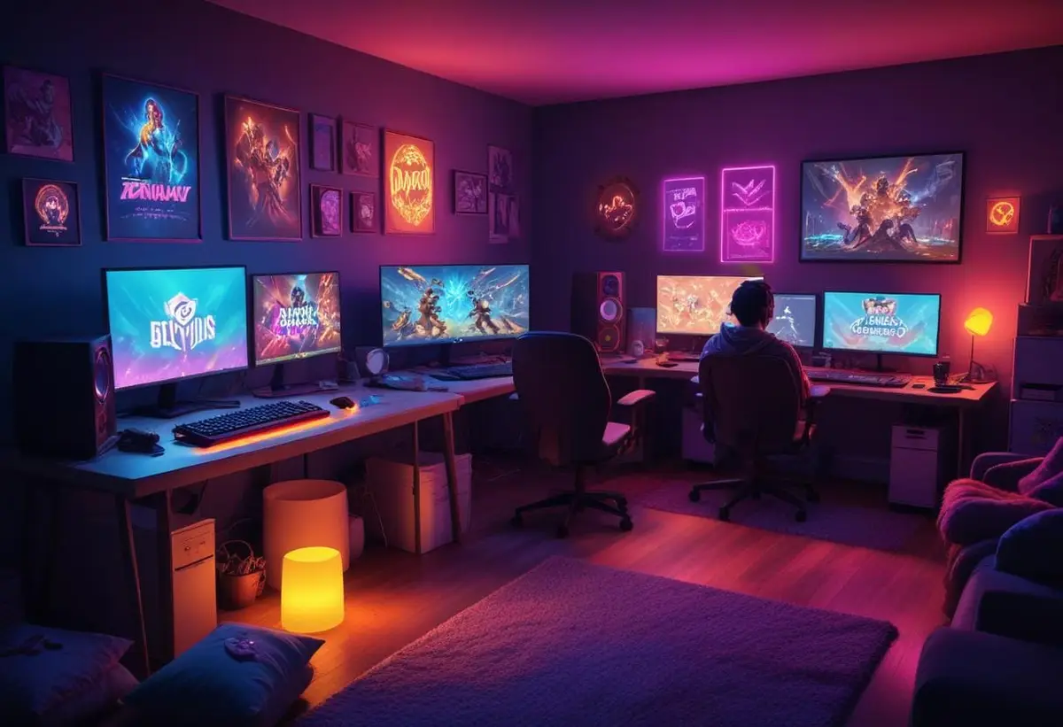 Hitta de roligaste LAN-spelen för nästa spelkväll! illustration