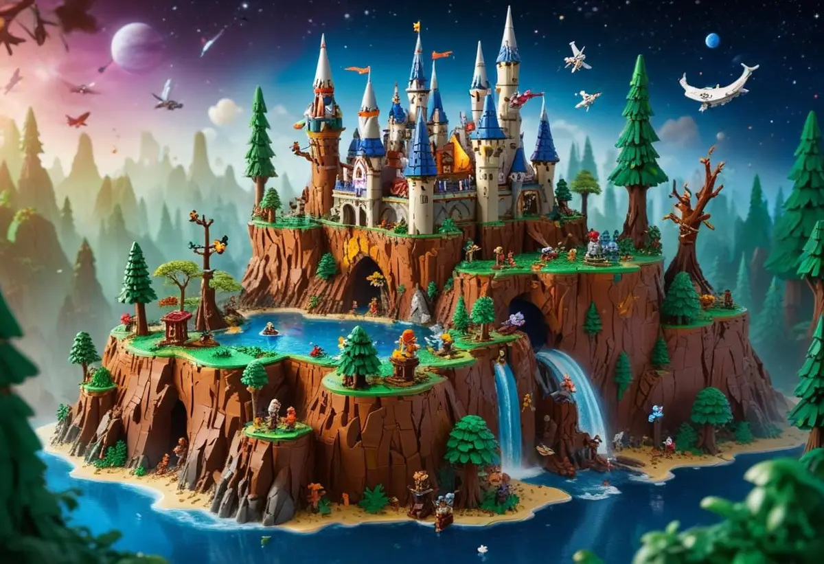 Lego tv spel – upptäck familjens nya favoritspel! illustration