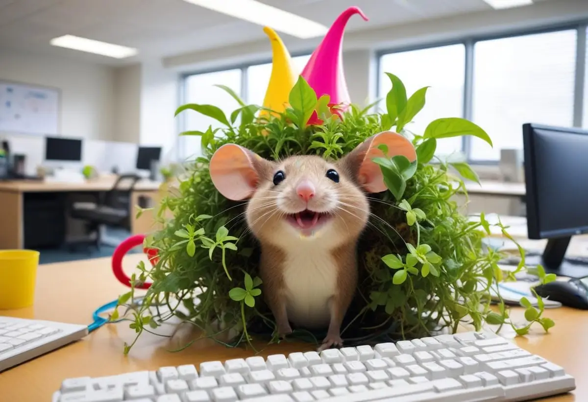 8 roliga pranks för att liva upp stämningen på jobbet illustration