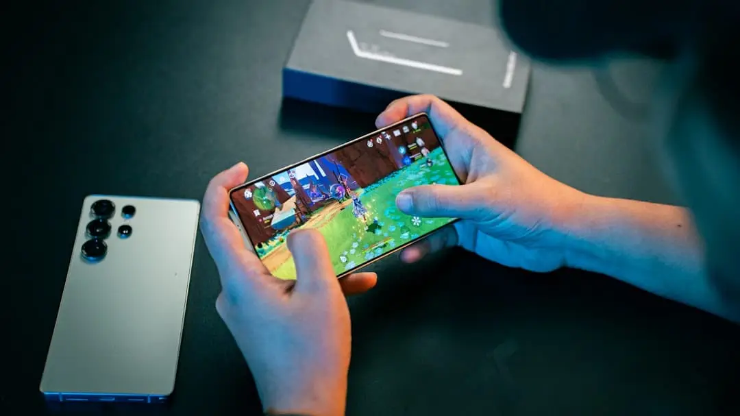 Samsung A55 – stor skärm och bra pris illustration